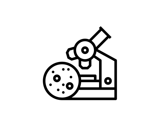 Microscope et matériel de coloration